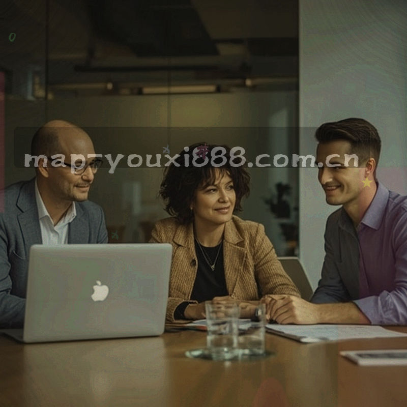 像素风格的终端窗口、信封与图钉组合插画